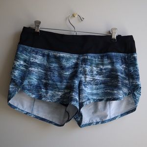 Ocean Printed LuLu Lemon Shorts